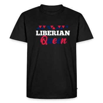 Libye - T-shirt Premium bio Homme - noir - Devant - Nico (187cm)