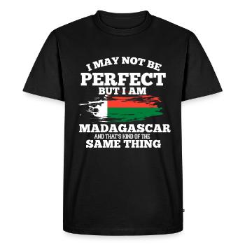 Madagascar - T-shirt Premium bio Homme - noir - Devant - Nico (187cm)