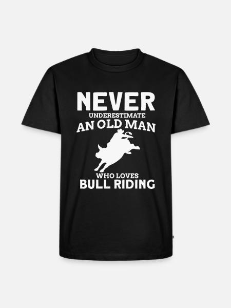 Rodeo - Men's Premium Organic T-Shirt - black