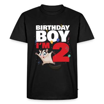 Bière Nutrition Minéraux importants - T-shirt Premium bio Homme - noir - Devant - Nico (187cm)