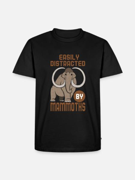 Mammoth - Men's Premium Organic T-Shirt - black