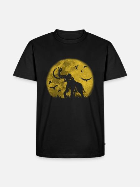 Mammoth - Men's Premium Organic T-Shirt - black