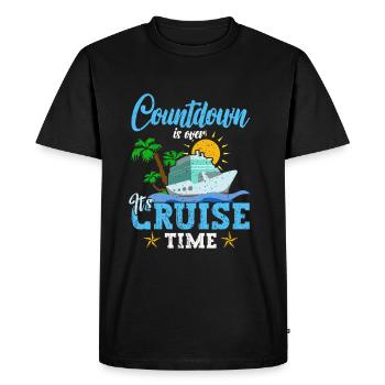 Cadeau de bateau de croisière - T-shirt Premium bio Homme - noir - Devant - Nico (187cm)