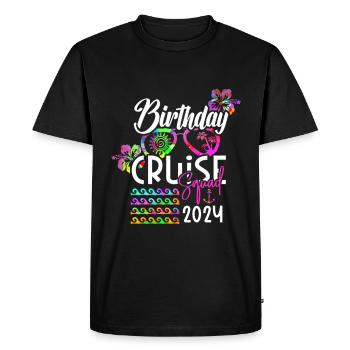 Cadeau de bateau de croisière - T-shirt Premium bio Homme - noir - Devant - Nico (187cm)