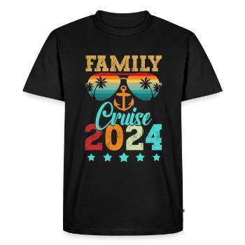 Cadeau de bateau de croisière - T-shirt Premium bio Homme - noir - Devant - Nico (187cm)
