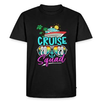 Cadeau de bateau de croisière - T-shirt Premium bio Homme - noir - Devant - Nico (187cm)