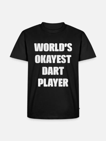 Darts - Men's Premium Organic T-Shirt - black