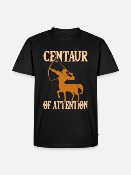 Cadeau Phoenix Centaur - T-shirt Premium bio Homme - noir
