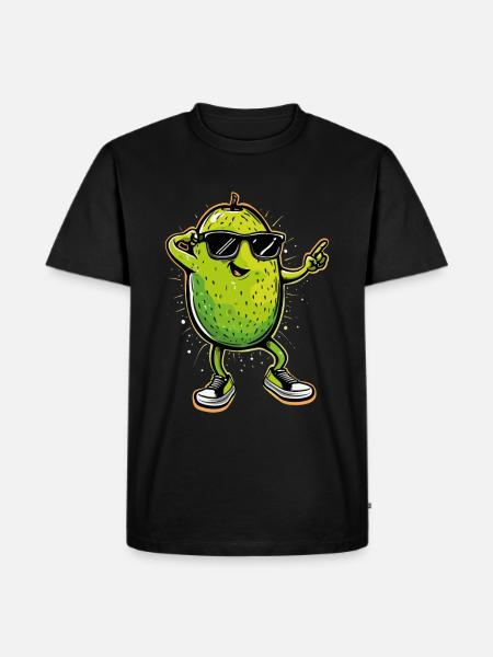 Kiwi Dabbing - T-shirt Premium bio Homme - noir