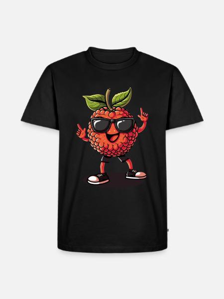 Lychee - Men's Premium Organic T-Shirt - black