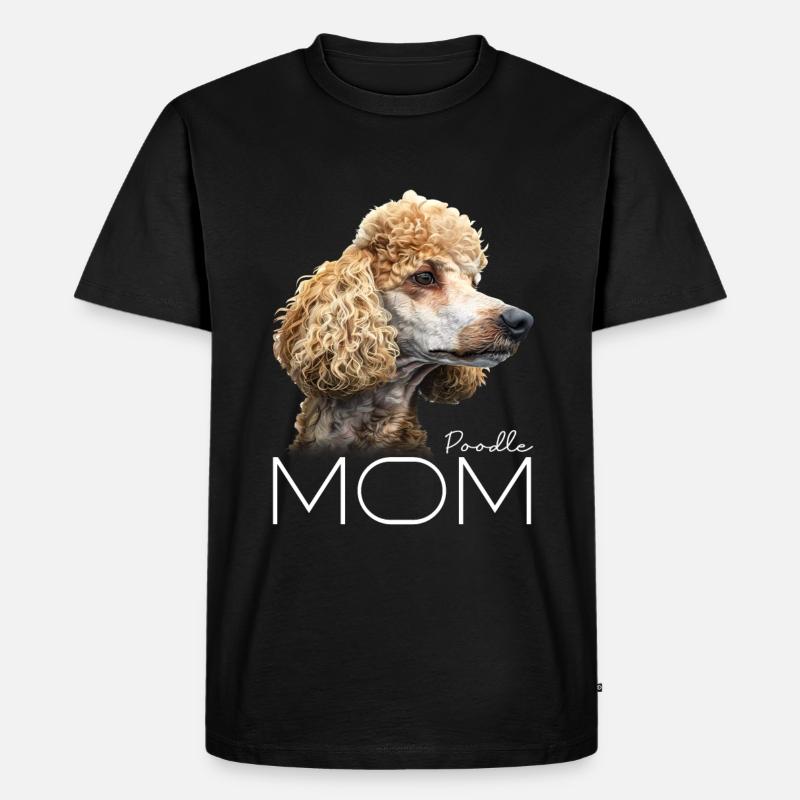 Caniche Caniche Maman Caniche - T-shirt Premium bio Homme - noir