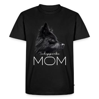 Schipperke Mama - Men's Premium Organic T-Shirt - black - Front - Nico (187cm)