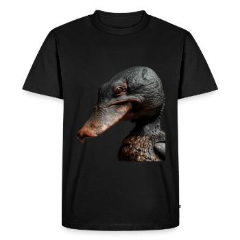 Ornithorynque - T-shirt Premium bio Homme - noir - Devant - Nico (187cm)