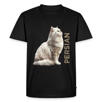 Perse - T-shirt Premium bio Homme - noir - Devant - Nico (187cm)