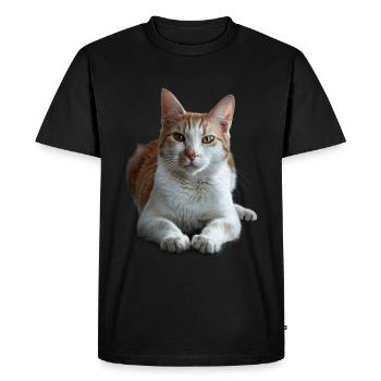 Japonais - T-shirt Premium bio Homme - noir - Devant - Nico (187cm)