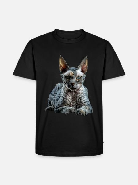 Devon Rex - T-shirt Premium bio Homme - noir