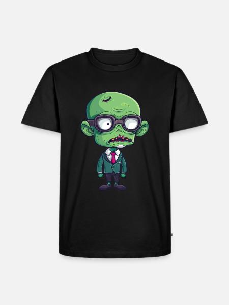 Headmaster Halloween - Men's Premium Organic T-Shirt - black
