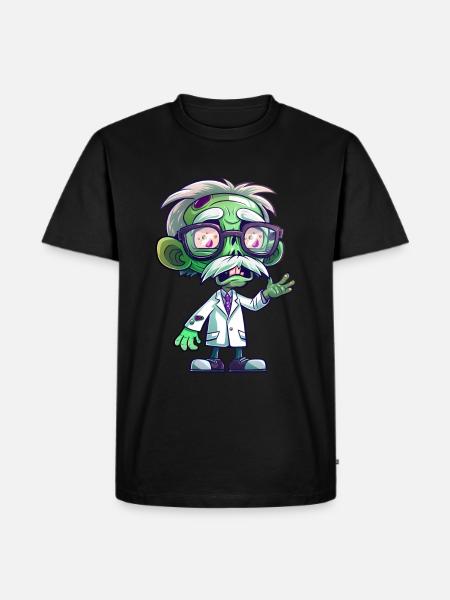 Scientist Halloween - Men's Premium Organic T-Shirt - black