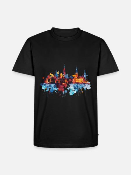 Lunebourg - T-shirt Premium bio Homme - noir