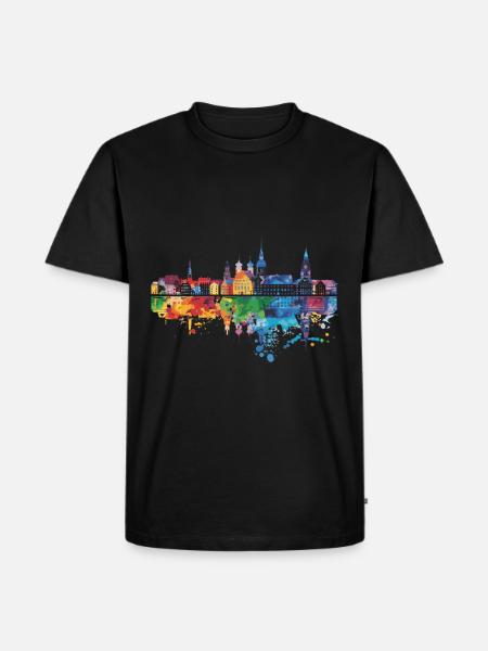 Meerbusch - Men's Premium Organic T-Shirt - black