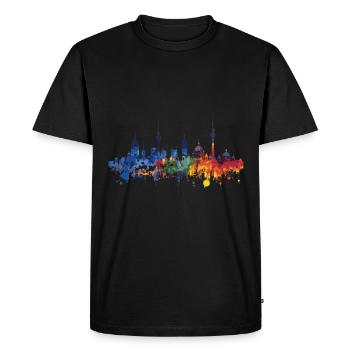 Oldenburg - T-shirt Premium bio Homme - noir - Devant - Nico (187cm)