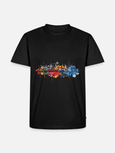 Rastede - T-shirt Premium bio Homme - noir