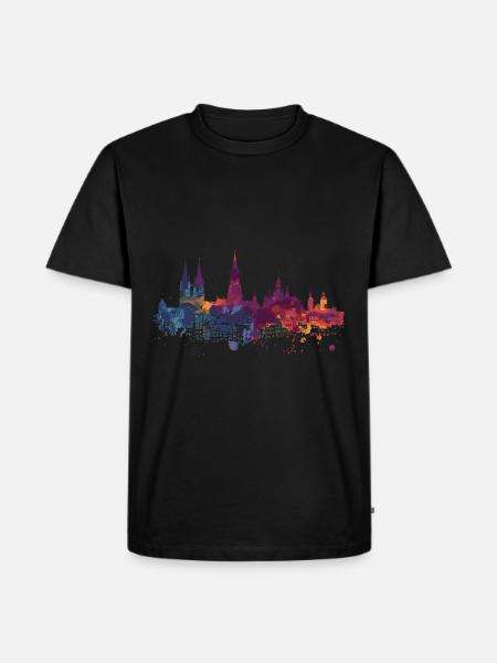 Ulm - Men's Premium Organic T-Shirt - black