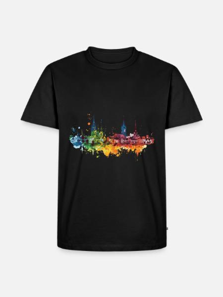 Weinheim - Men's Premium Organic T-Shirt - black