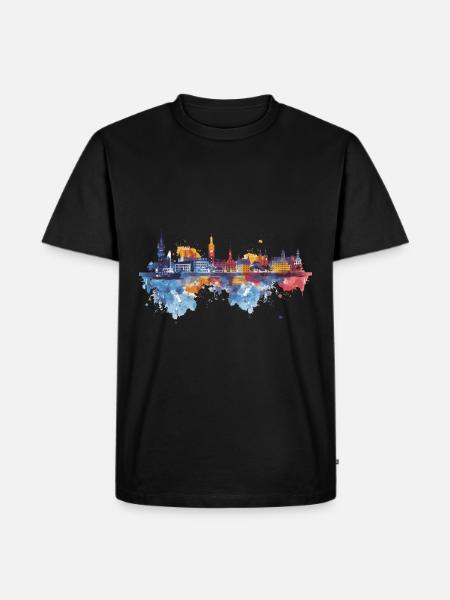 Wilhelmshaven - Men's Premium Organic T-Shirt - black
