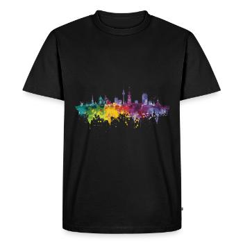 Brandebourg an der Havel - T-shirt Premium bio Homme - noir - Devant - Nico (187cm)