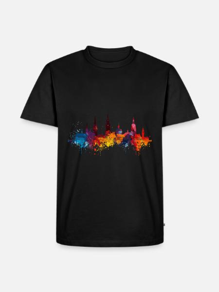 Bremen - Men's Premium Organic T-Shirt - black