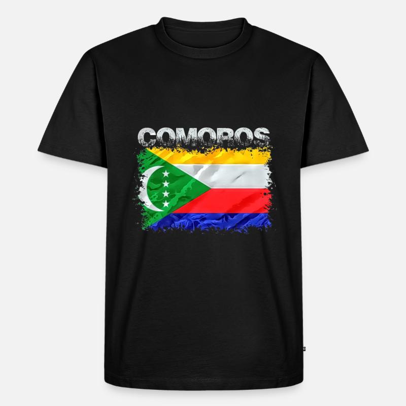 Comores - T-shirt Premium bio Homme - noir