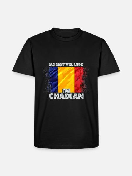Chad - Men's Premium Organic T-Shirt - black