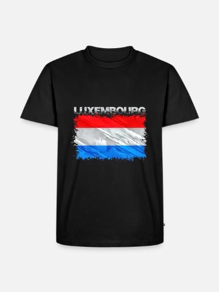 Luxembourg - Men's Premium Organic T-Shirt - black