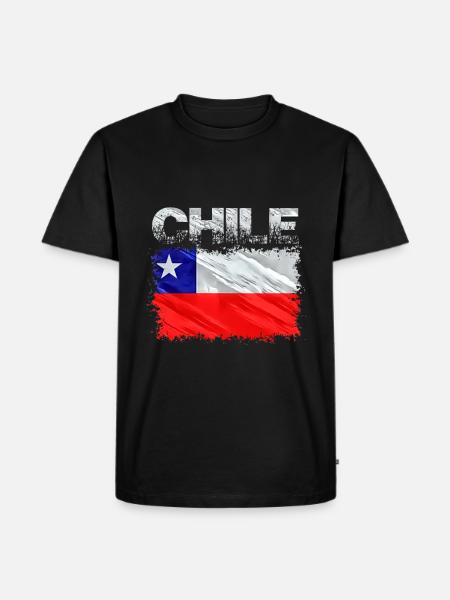 Chile - Men's Premium Organic T-Shirt - black