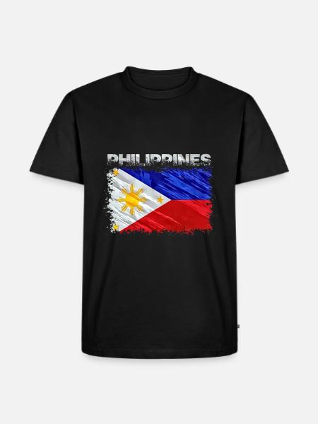 Philippines - Men's Premium Organic T-Shirt - black