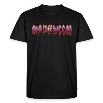 Halloween - Men's Premium Organic T-Shirt - black - Front - Nico (187cm)