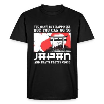 Cadeau de culture japonaise japonaise japonaise - T-shirt Premium bio Homme - noir - Devant - Nico (187cm)