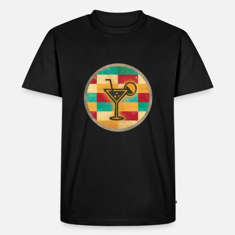 Sommer - Männer Premium Bio T-Shirt - Schwarz
