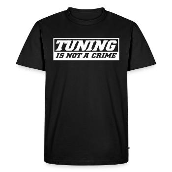 Tuning n’est pas un Crime Lifestyle Auto Motorrad JDM - T-shirt Premium bio Homme - noir - Devant - Nico (187cm)