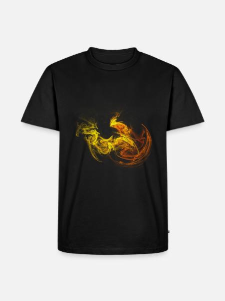 Stripes - Männer Premium Bio T-Shirt - Schwarz