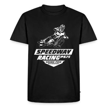 Speedway - Moto Speedway - T-shirt Premium bio Homme - noir - Devant - Nico (187cm)