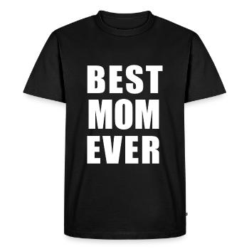 La meilleure mère de tous les temps - T-shirt Premium bio Homme - noir - Devant - Nico (187cm)