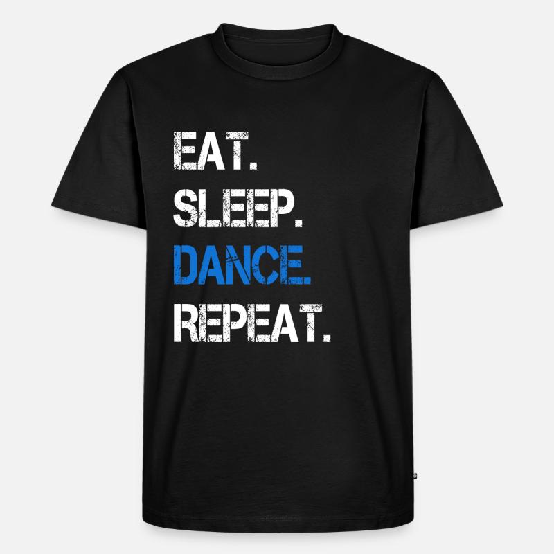 Danse danse danse danseuse - T-shirt Premium bio Homme - noir