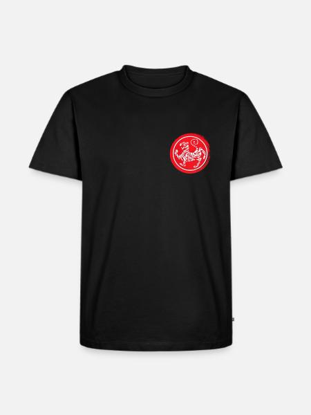 Karate Shotokan Tiger logo - Men's Premium Organic T-Shirt - black