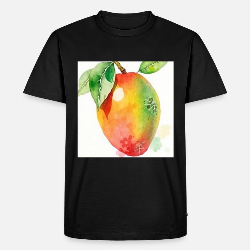 Mango - Männer Premium Bio T-Shirt - Schwarz