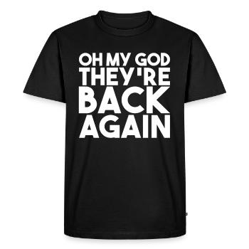 Backstreet Boy - T-shirt Premium bio Homme - noir - Devant - Nico (187cm)