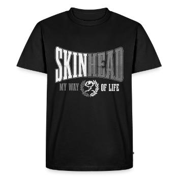 Oi kinhead - T-shirt Premium bio Homme - noir - Devant - Nico (187cm)