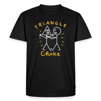 MMA Fighting Fighter Martial Arts Pun Gift - Men's Premium Organic T-Shirt - black - Front - Nico (187cm)