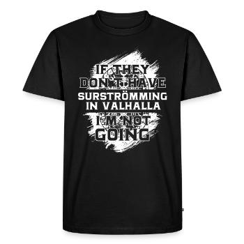 Surströming dans Valhalla Tshirt - T-shirt Premium bio Homme - noir - Devant - Nico (187cm)